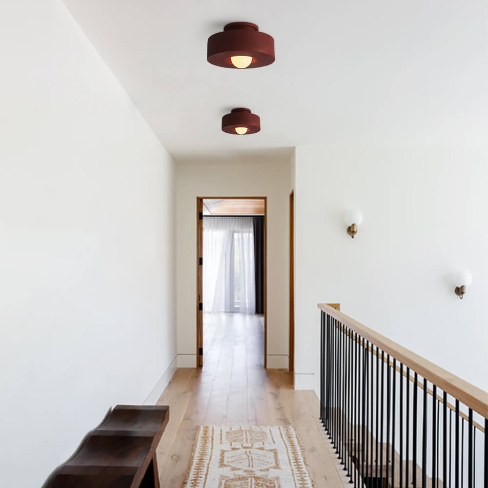 CeraCyl Geometric Nordic Ceiling Light