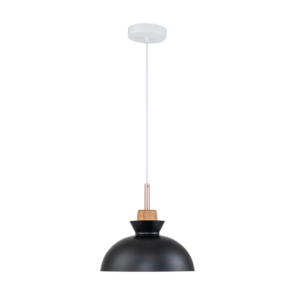 Scandinavian Metal Dome Pendant Light