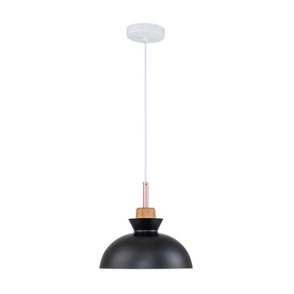Scandinavian Metal Dome Pendant Light