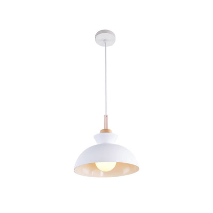 Scandinavian Metal Dome Pendant Light