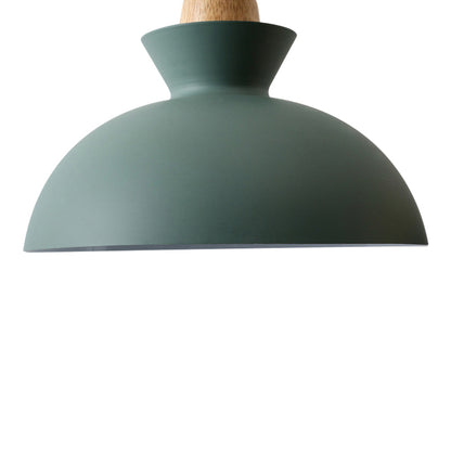 Scandinavian Metal Dome Pendant Light