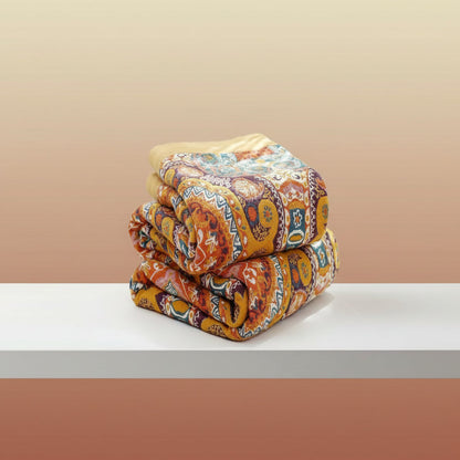 Reversible Cooling Boho Blanket