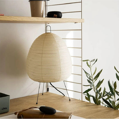 Japanese Rice Paper Zen Table Lamp