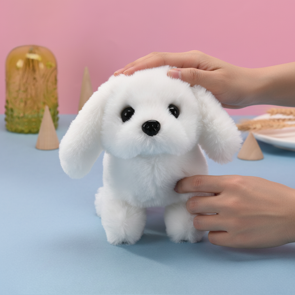 Walking Barking Soft Puppy Toy