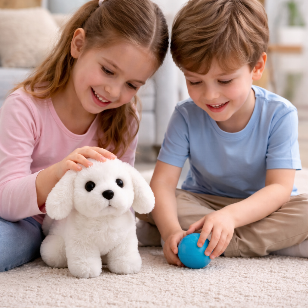 Walking Barking Soft Puppy Toy