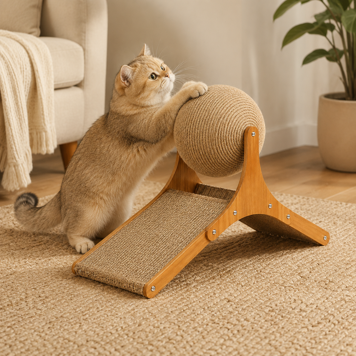 Dual Design Cat Scratcher