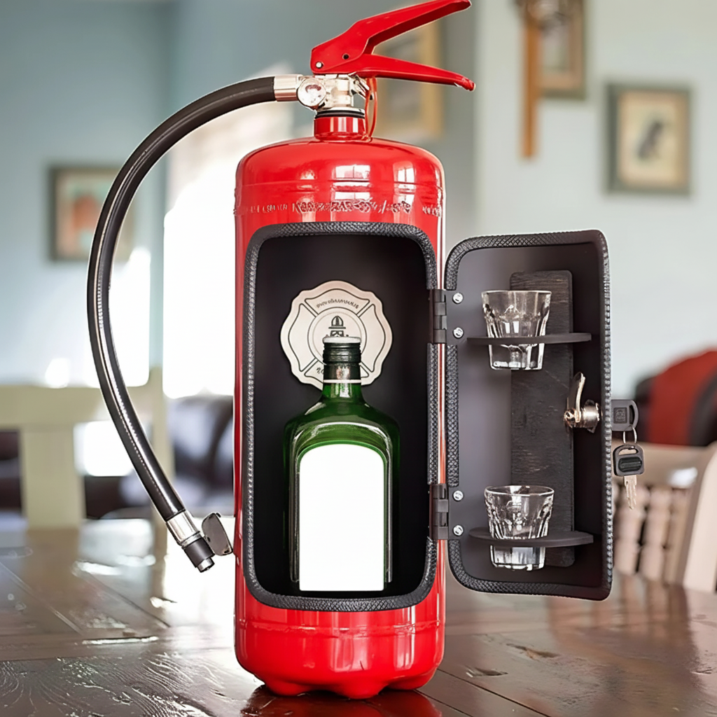 Industrial Fire Extinguisher Bar Cabinet