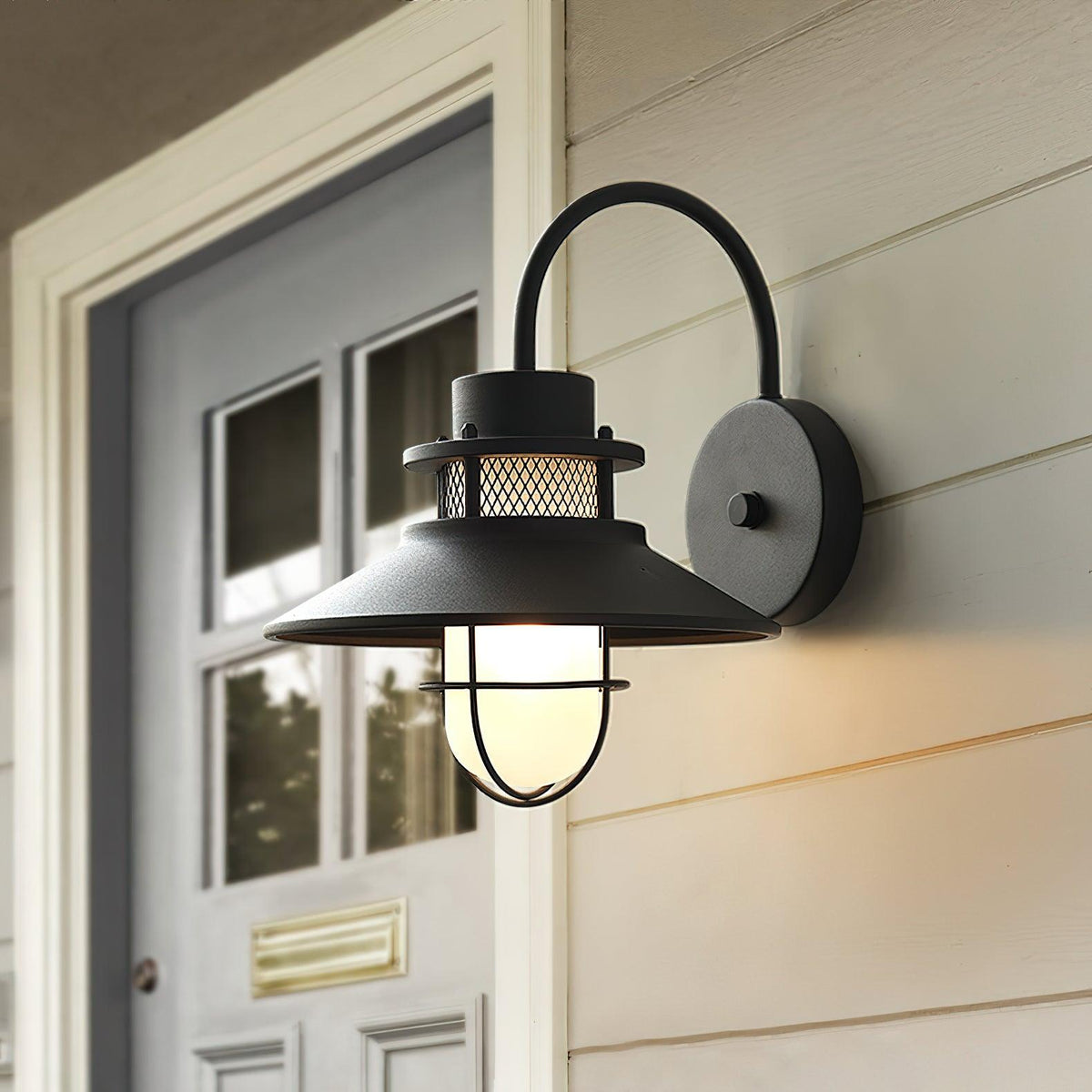 Felix Industrial Outdoor Wall Lamp