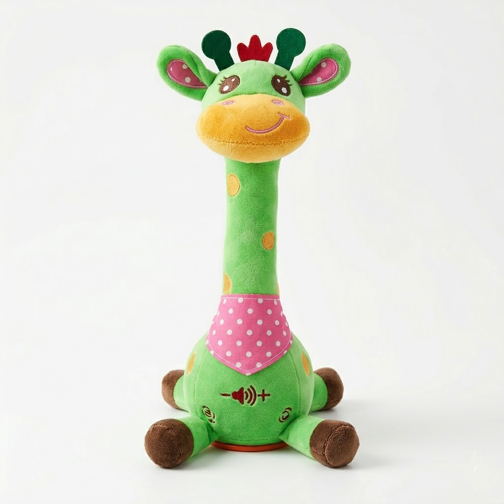 Interactive Singing Plush Giraffe