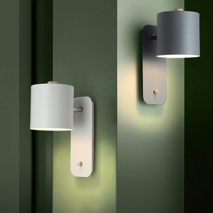 Modern LED Wall Lamp with Integrated Switch