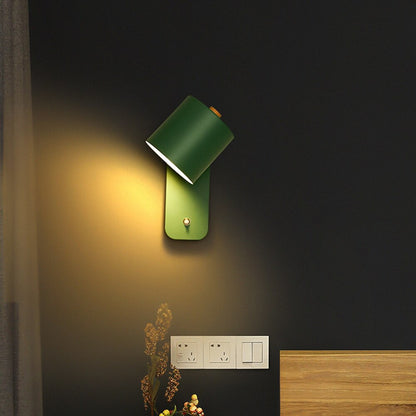 Modern LED Wall Lamp with Integrated Switch