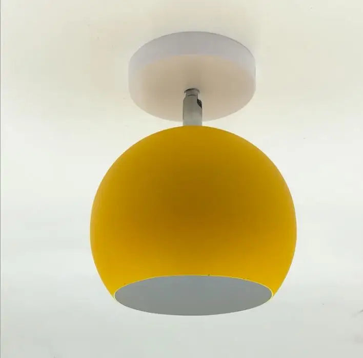 Nordic Macaron Round Ceiling Light