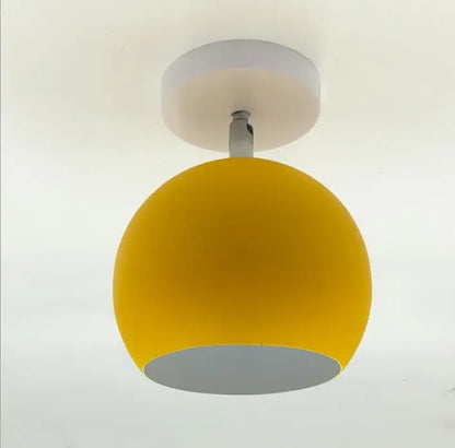 Nordic Macaron Round Ceiling Light