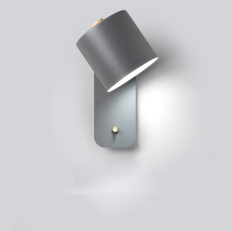Modern LED Wall Lamp with Integrated Switch