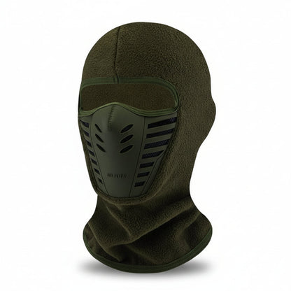 Cozy Crest Windproof Thermal Winter Balaclava - Full Face & Neck Cover for Skiing, Cycling & Cold Weather Work, 8 Colors