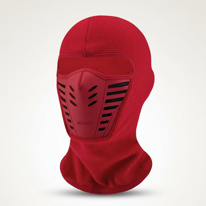 Cozy Crest Windproof Thermal Winter Balaclava - Full Face & Neck Cover for Skiing, Cycling & Cold Weather Work, 8 Colors