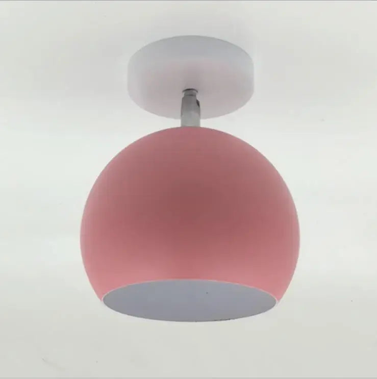 Nordic Macaron Round Ceiling Light