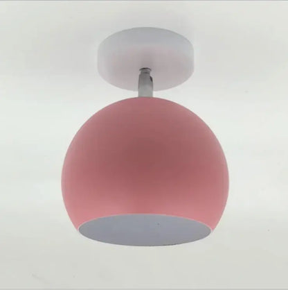 Nordic Macaron Round Ceiling Light