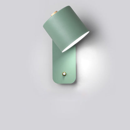 Modern LED Wall Lamp with Integrated Switch