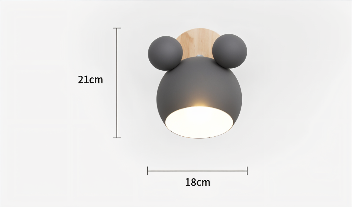 FlashMouse Playful Rotatable Wall Lamp