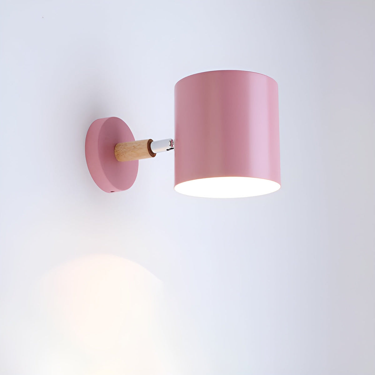 NordicGlow Adjustable Pastel Wall Lamp