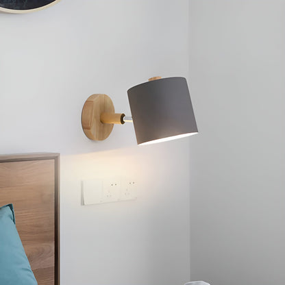 NordicGlow Adjustable Pastel Wall Lamp