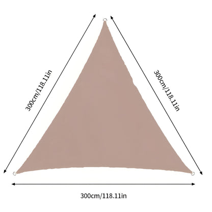 TriBlocker Waterproof Triangle Shade Sail