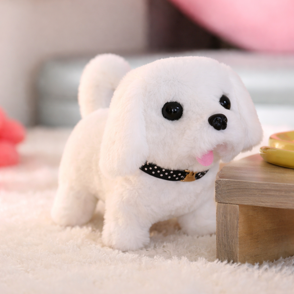 Walking Barking Robot Plush Puppy
