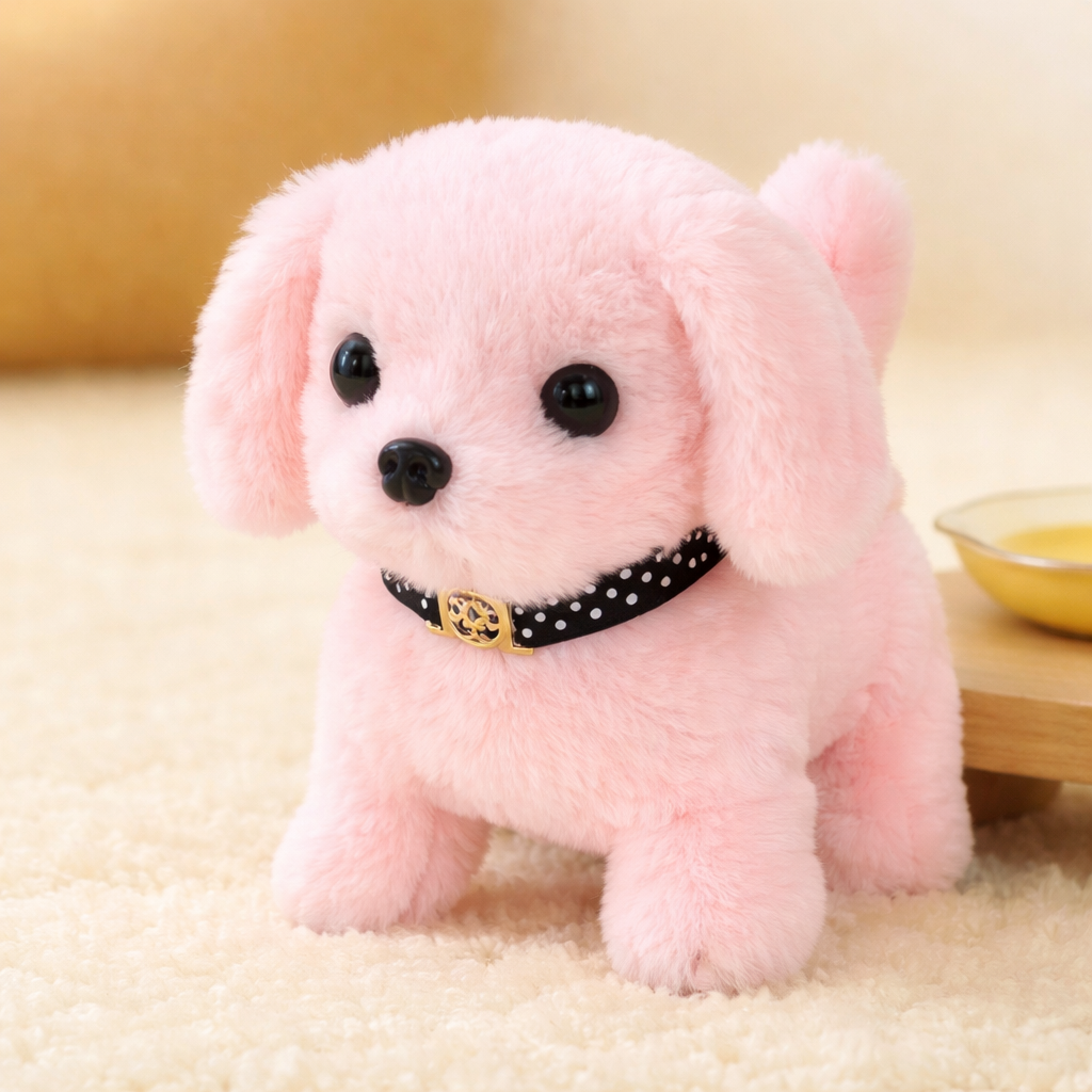 Walking Barking Robot Plush Puppy