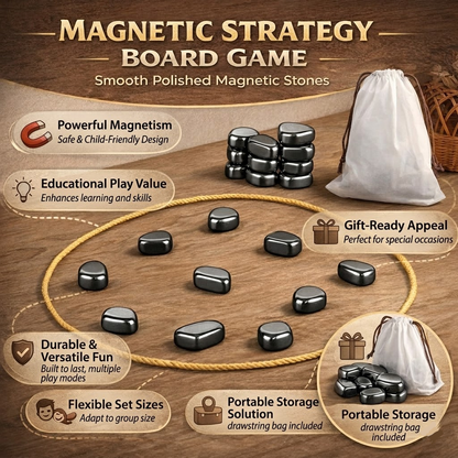Magnetic Strategy Board Game