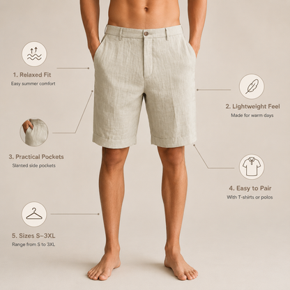 Men's Casual Summer Beach Shorts