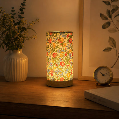 Modern Wooden USB Table Lamp