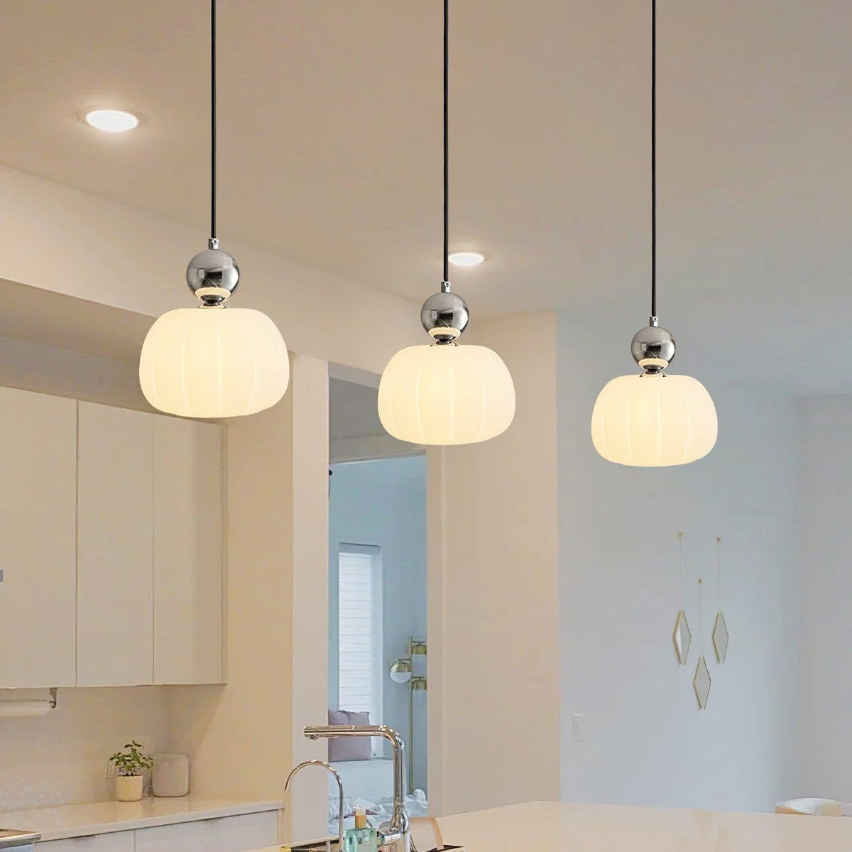 Yedra Round Acrylic Pendant Lamp