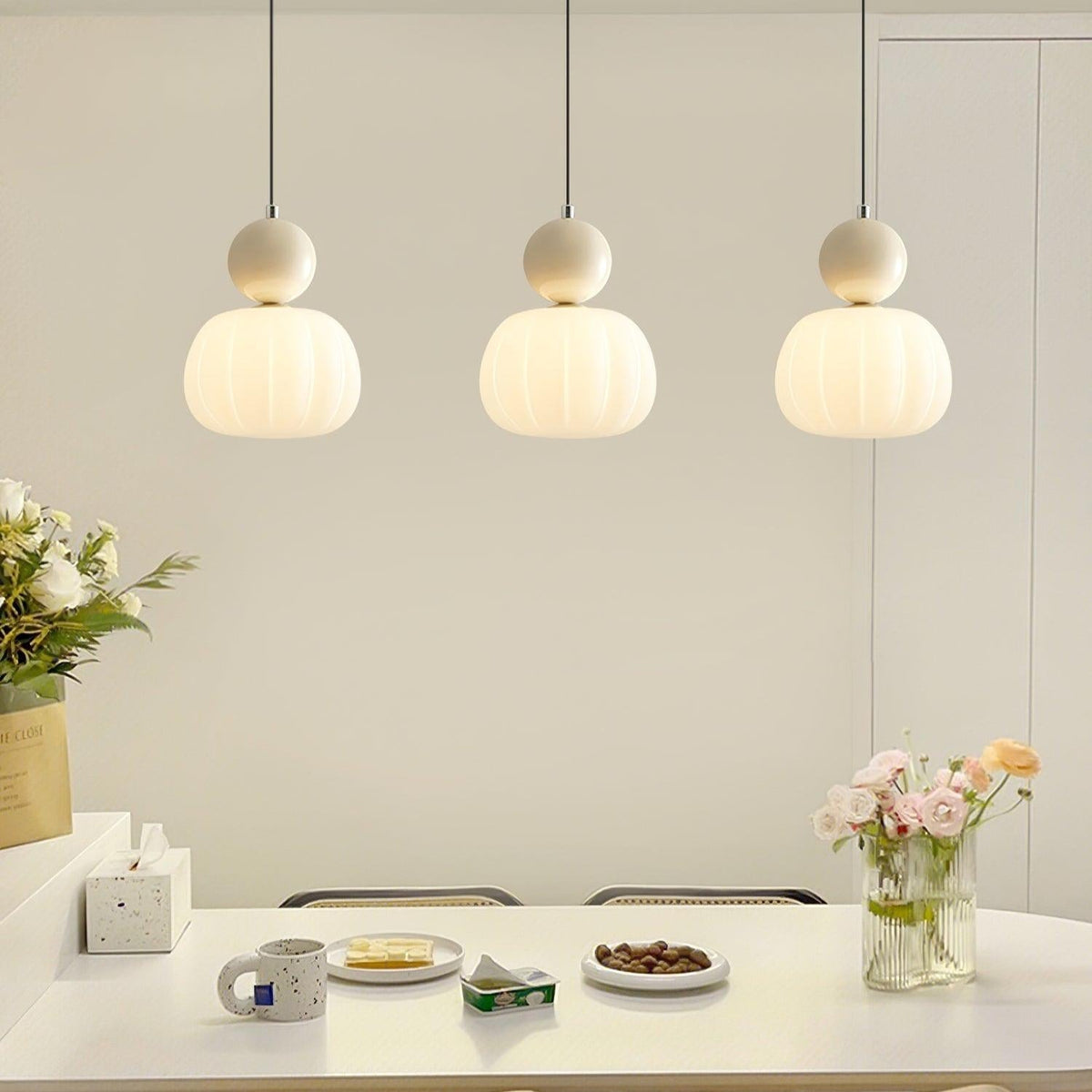 Yedra Round Acrylic Pendant Lamp