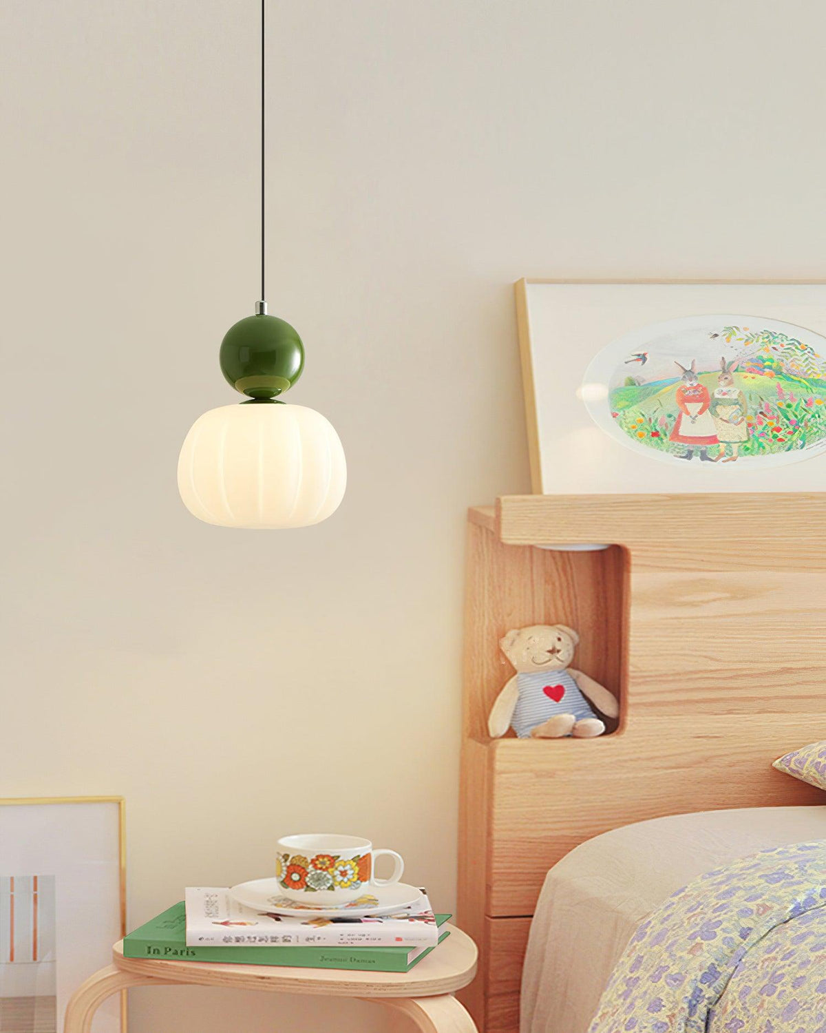 Yedra Round Acrylic Pendant Lamp
