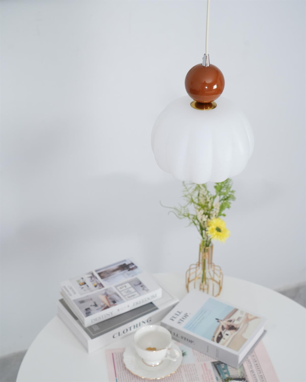 Yedra Round Acrylic Pendant Lamp