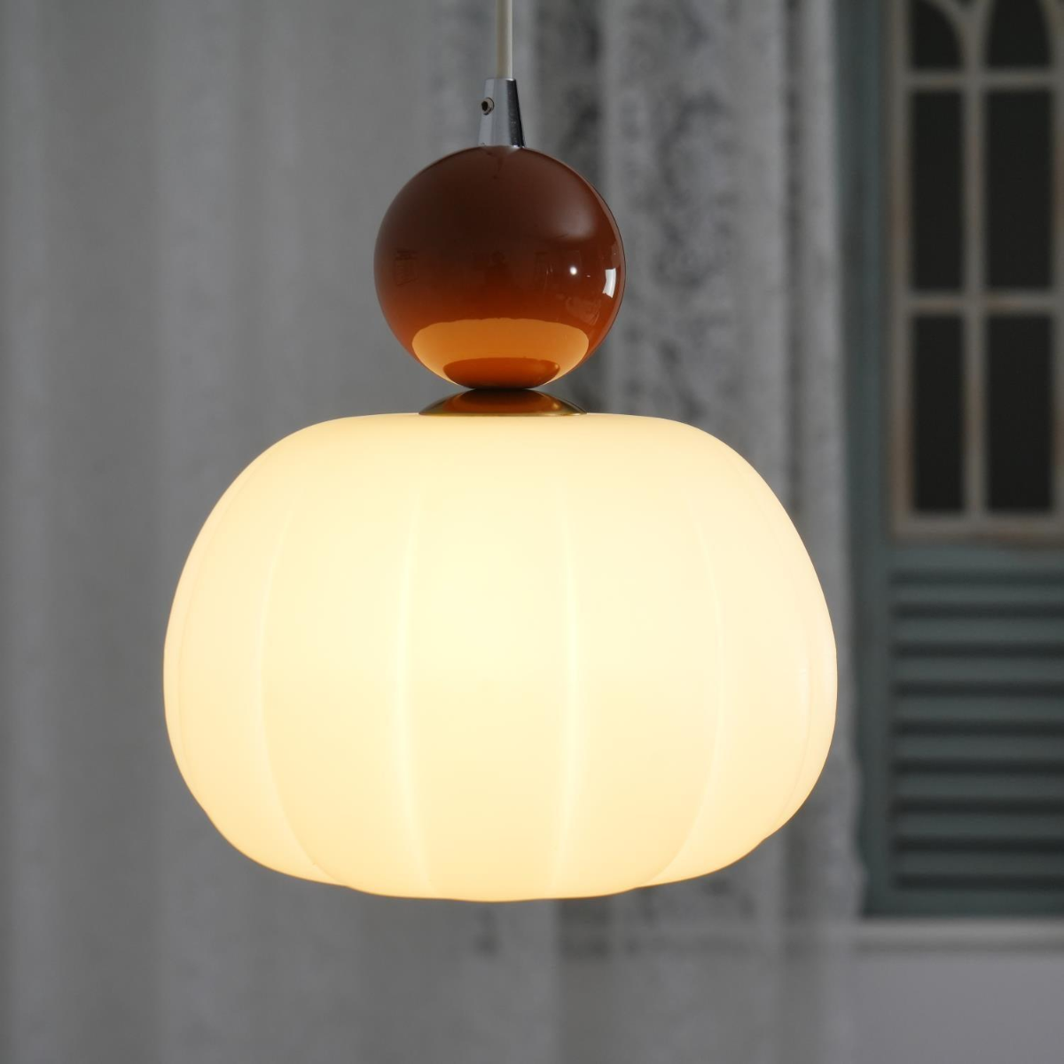Yedra Round Acrylic Pendant Lamp