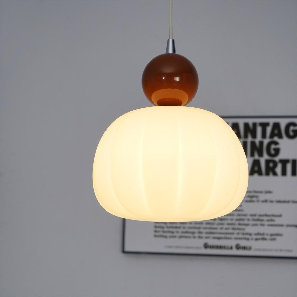 Yedra Round Acrylic Pendant Lamp