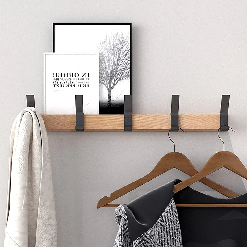 Nordic Dual Hook Coat Rack