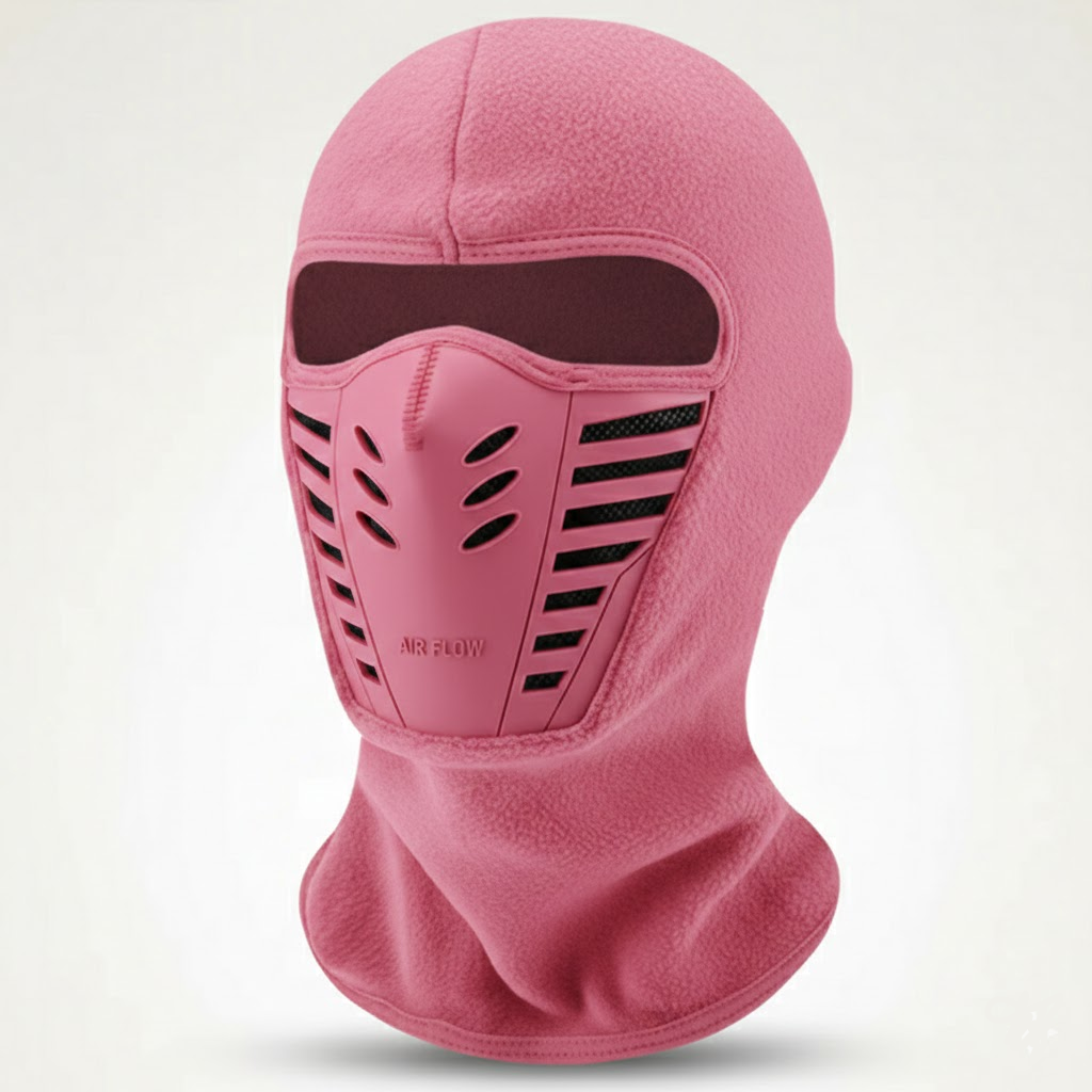 Cozy Crest Windproof Thermal Winter Balaclava - Full Face & Neck Cover for Skiing, Cycling & Cold Weather Work, 8 Colors