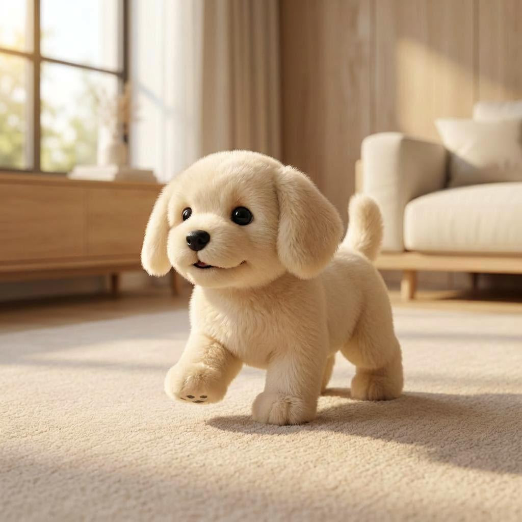 Interactive Plush Moving Puppy Toy