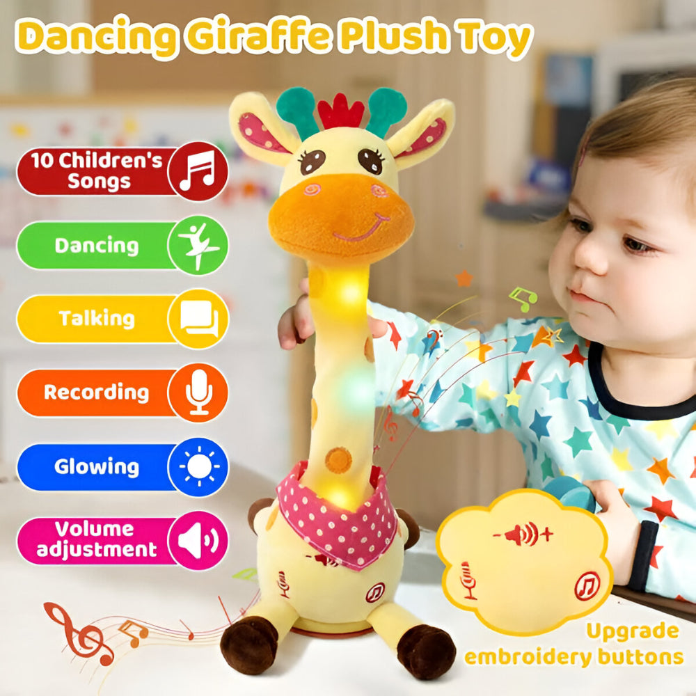 Interactive Singing Plush Giraffe