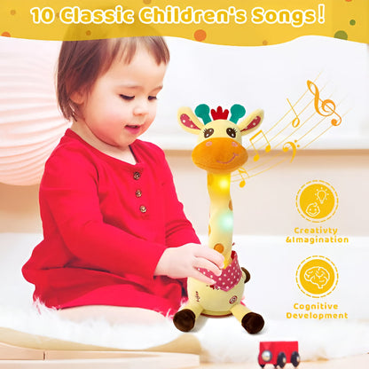 Interactive Singing Plush Giraffe