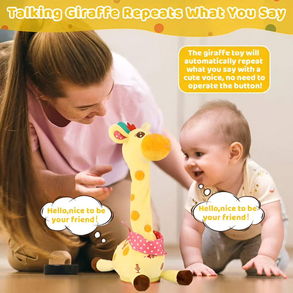 Interactive Singing Plush Giraffe