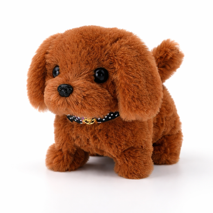 Realistic Walking Robot Plush Puppy