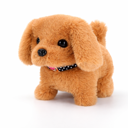 Realistic Walking Robot Plush Puppy