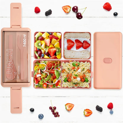 47oz Double Layer Bento Box