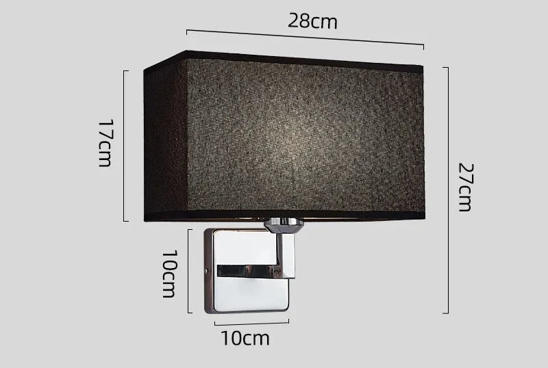 Bedside Wall Sconce with Reading Light