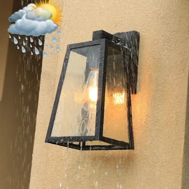 Verona Outdoor Lantern Wall Lamp