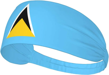 Country Flag Elastic Sports Headband